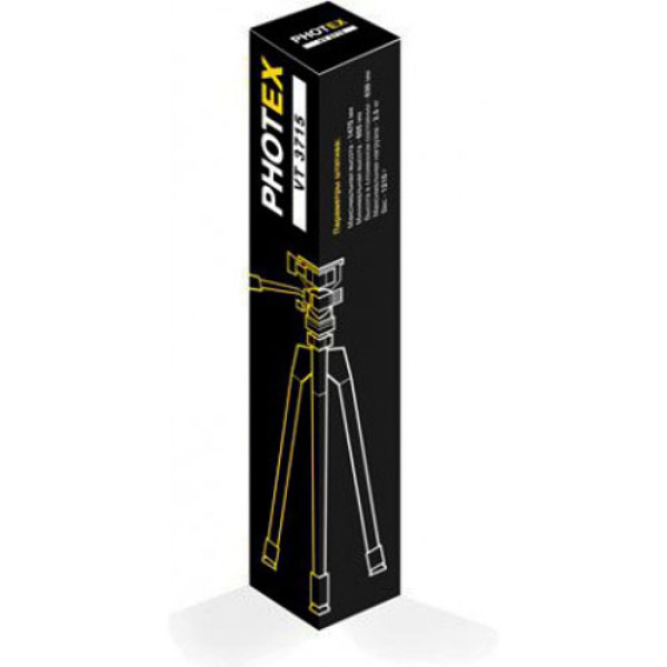 PHOTEX Штатив аматорський VT3715 black