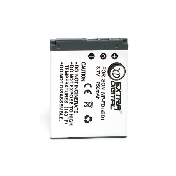 Аккумулятор ExtraDigital Sony NP-BD1, NP-FD1