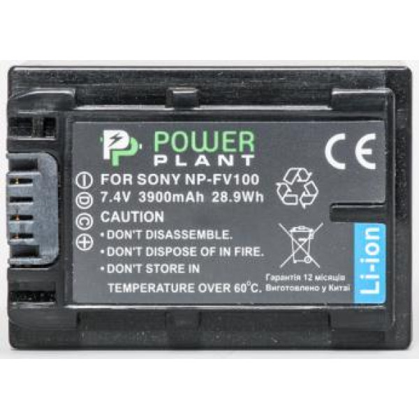Аккумулятор PowerPlant Sony NP-FV100