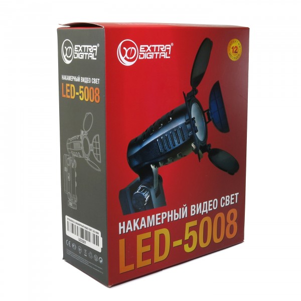 Накамерне світло EXTRADIGITAL LED-5008