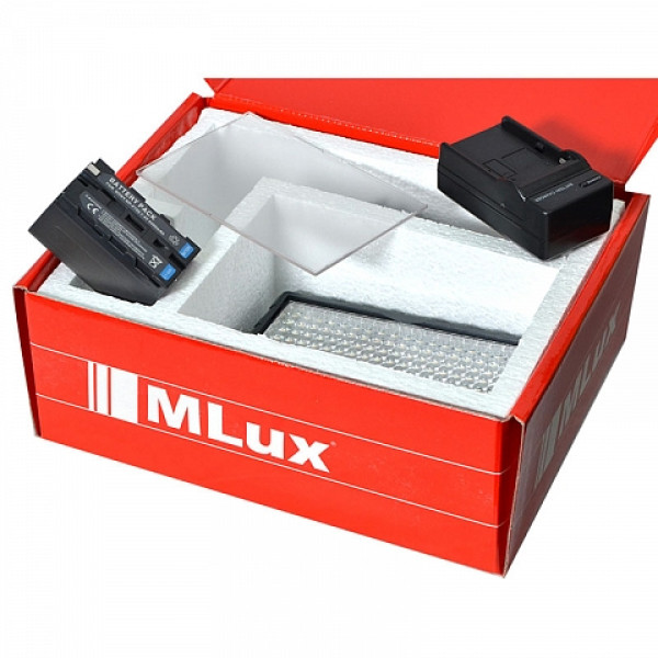 Комплект накамерного світла MLux LED 203PB