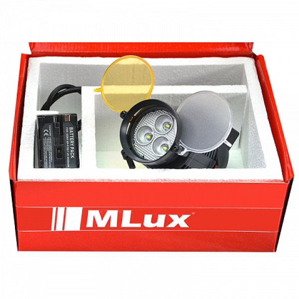 Комплект накамерного світла MLux LED H302P