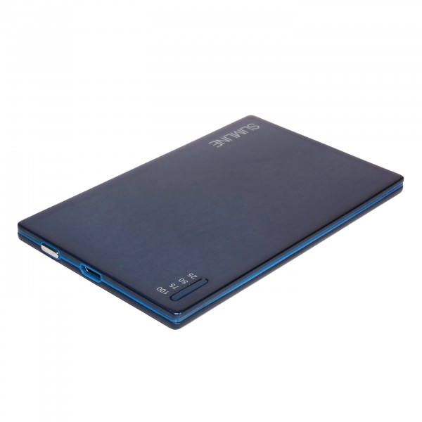 Мобильный аккумулятор Extradigital Slimline blue