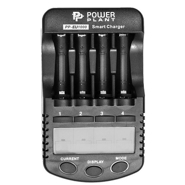 Зарядное устройство PowerPlant для аккумуляторов AA, AAA/ PP-EU1000
