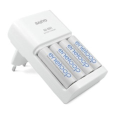 Зарядное устройство Sanyo MQR06 + Eneloop R6 "АА" (1900mAh) x 4шт. (HR-3UTCEX (4B))