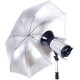 Фотозонт Falcon URN-32SW Silver/White 32" (82см)