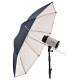 Отражающий зонт Falcon URN-32BW Black/White 32" (82см)