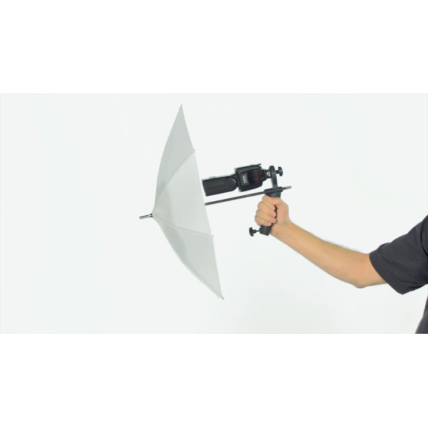 Парасолька 50cm + ручка-тримач спалаху Lastolite Brolly grip kit (2126)