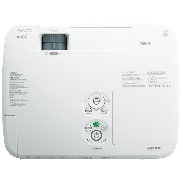 Проектор NEC M311WG (3LCD, WXGA, 3100 ANSI Lm)