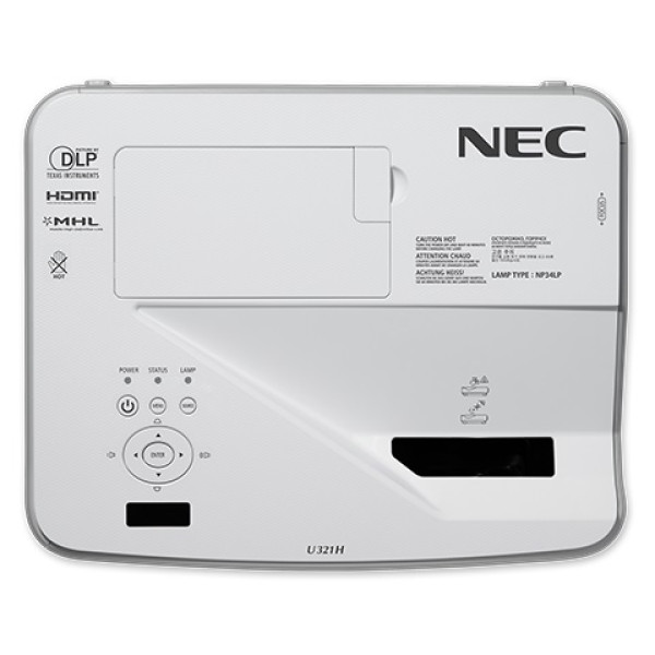 Ультракороткофокусный проектор NEC U321H (DLP, Full HD, 3200 ANSI Lm)