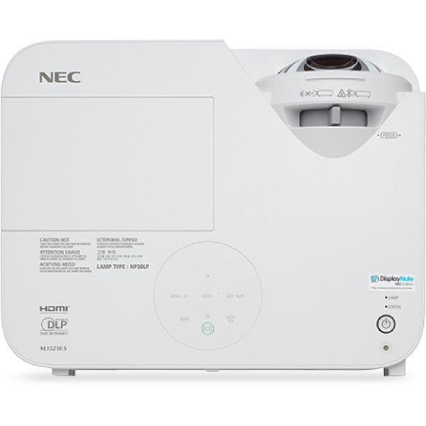 Короткофокусний проектор NEC M333XS (DLP, XGA, 3300 ANSI Lm)