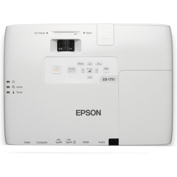 Проектор Epson EB-1751 (3LCD, XGA, 2600 ANSI Lm)