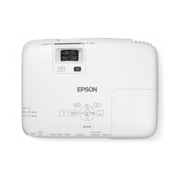 Проектор Epson EB-W16 (3LCD, WXGA, 3000 ANSI lm)