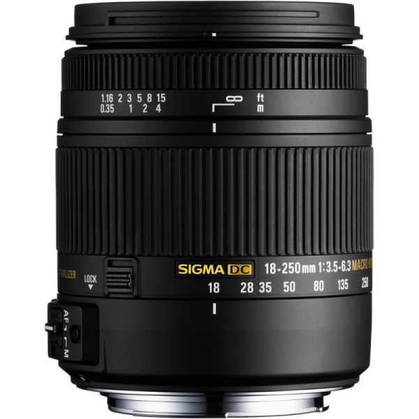 Об'єктив SIGMA AF 18-250/3.5-6.3 DC MACRO OS HSM Nikon