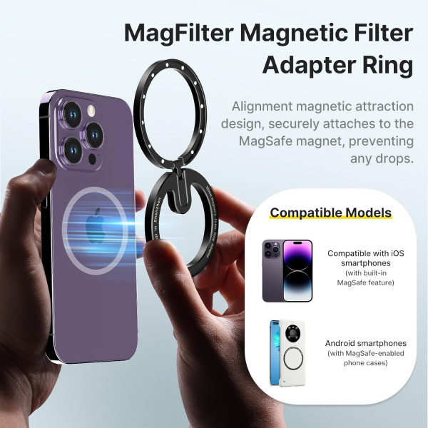 Набор магнитных фильтров Ulanzi 52mm MagFilter для смартфонов