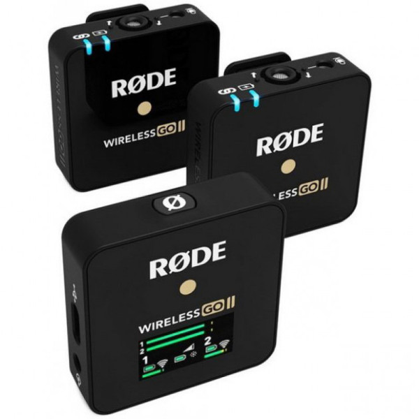 Rode Wireless GO II – бездротова мікрофонна система
