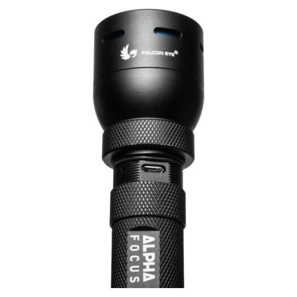 Ліхтар тактичний Falcon Eye Alpha 2.4 (500 Lm) Focus USB Rechargeable (FHH0116)