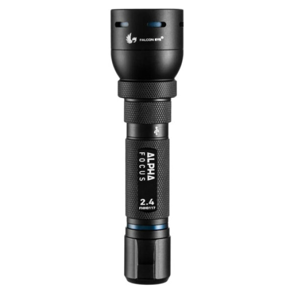 Ліхтар тактичний Falcon Eye Alpha 2.4 (500 Lm) Focus USB Rechargeable (FHH0116)