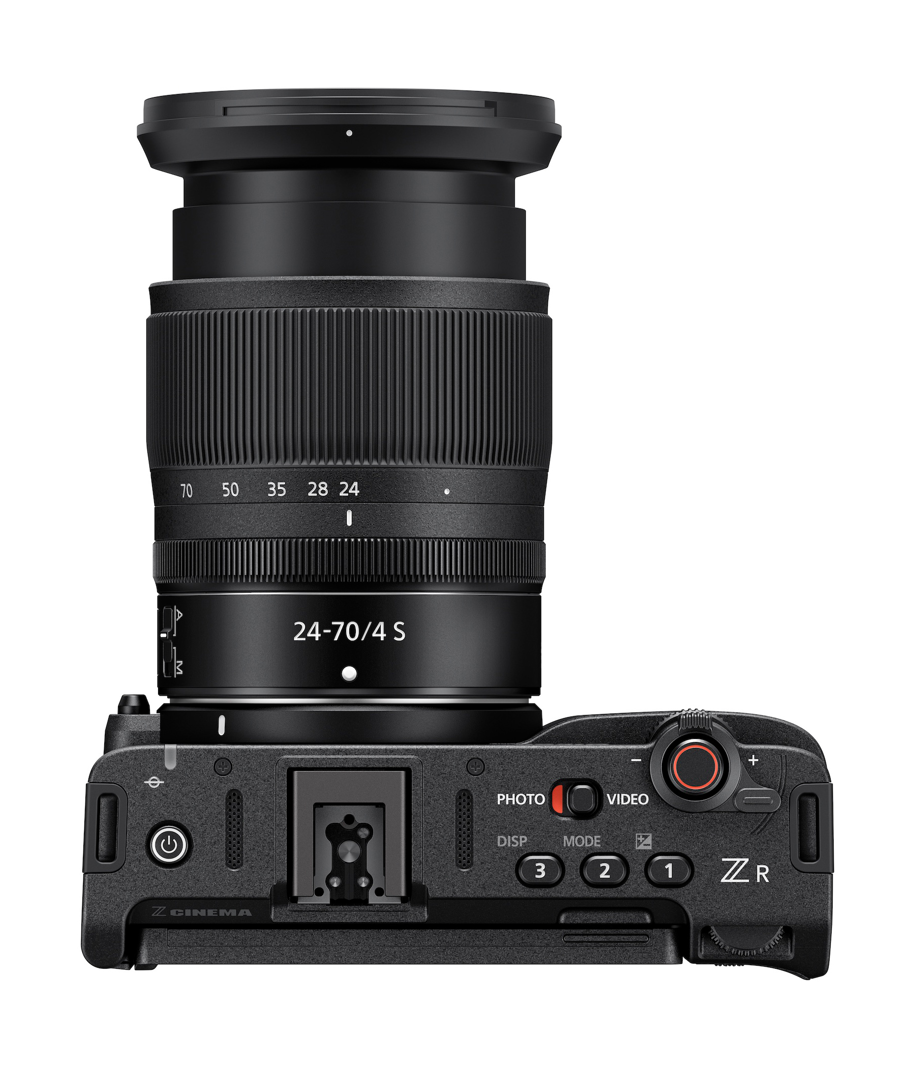 Nikon ZR with NIKKOR 28-135mm f/4 Power Zoom