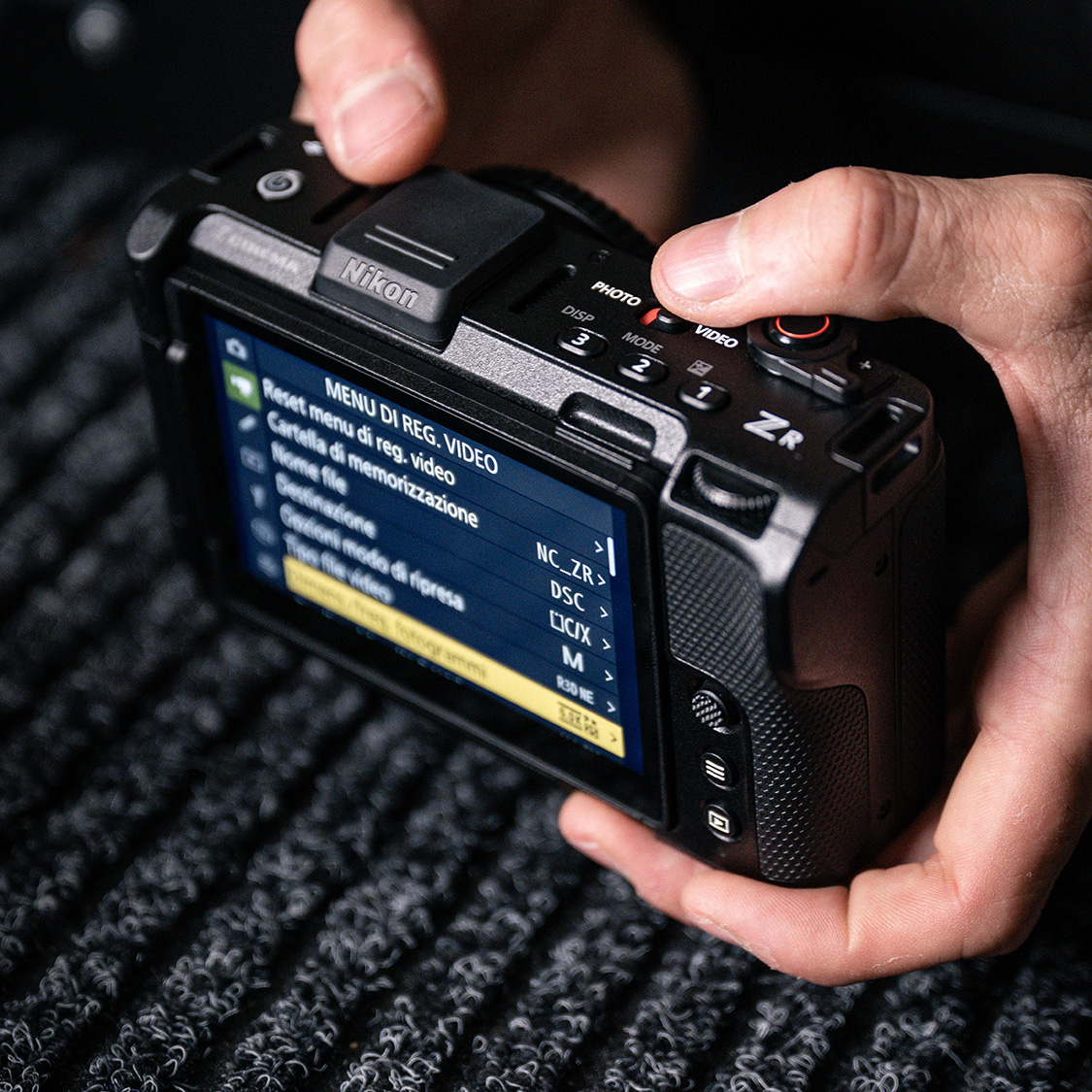 Nikon ZR with NIKKOR 24-70mm f/4 S