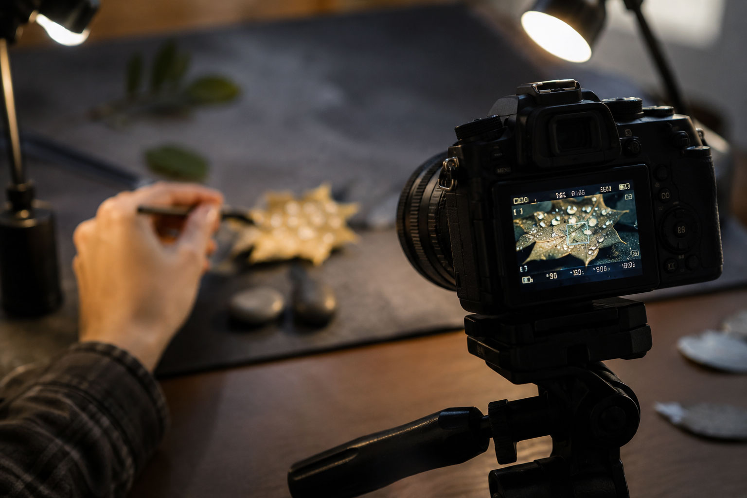 как настроить фотоаппарат на макросъемку